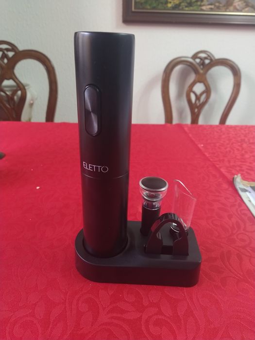 Kit de abertura de vinho elétrico