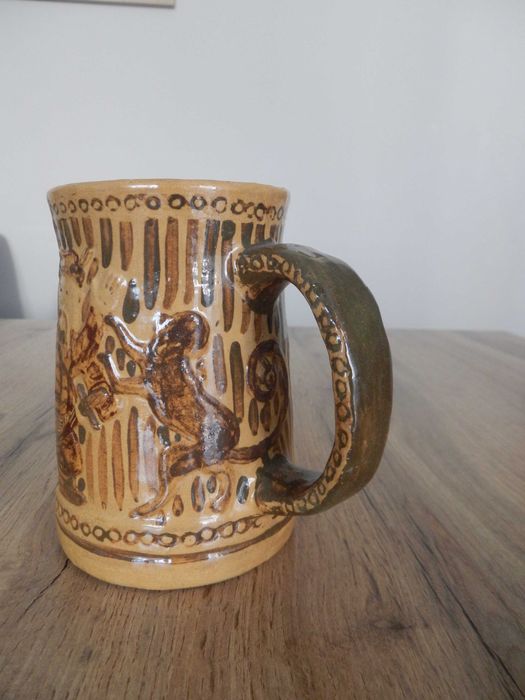 Kufel ceramiczny PRL