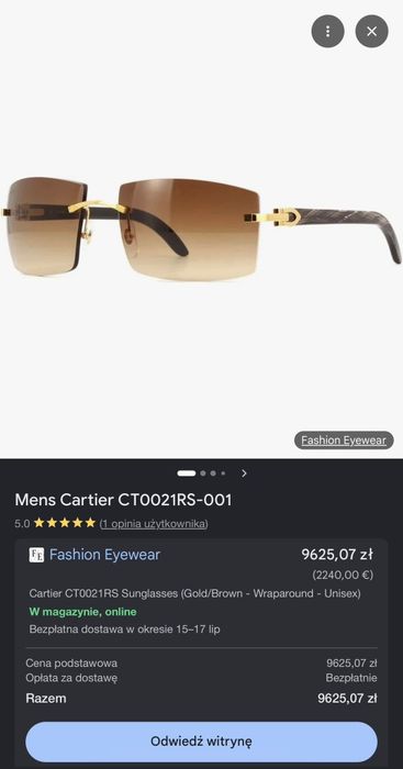 Okulary nowe oryginalne
