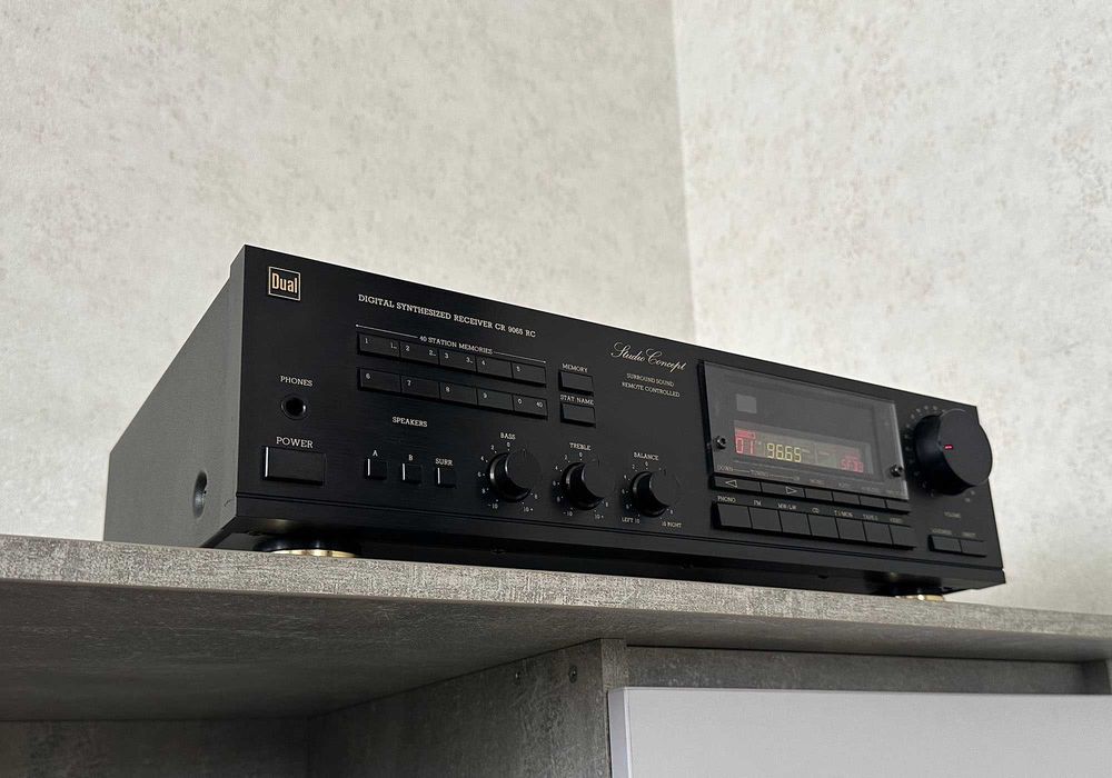 Ресивер Dual CR 9065 RC Studio Concept Німеччина фонокоректор
