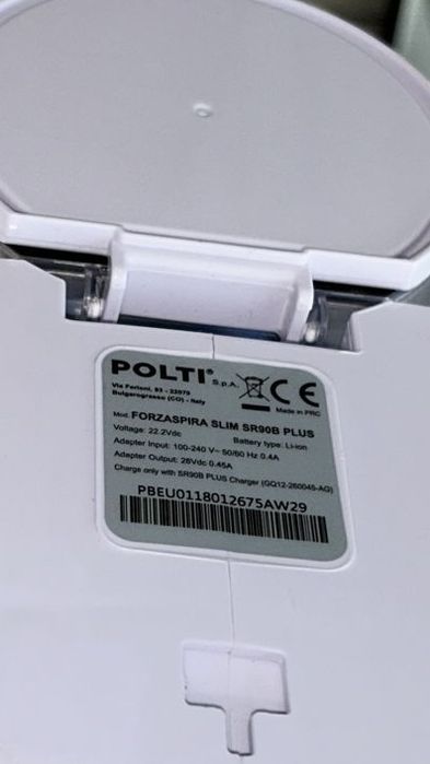 Aspirador 2 em 1 - Polti FORZASPIRA SLIM SR90B PLUS