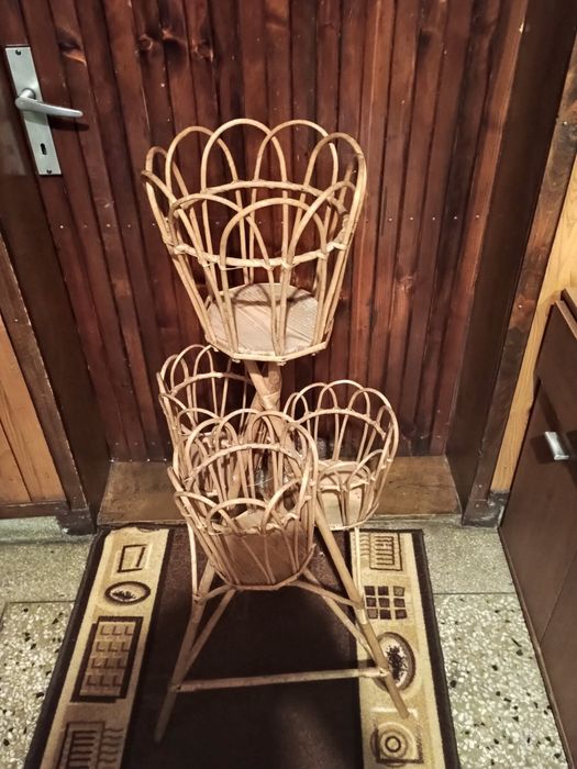 Kwietnik wiklinowy wys.100 cm
