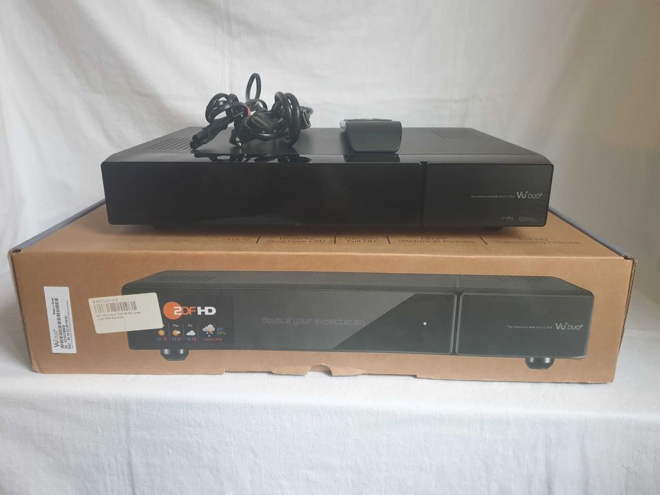 VU+ Duo 2  dekoder satelitarny z dyskiem 2 TB. WLAN.