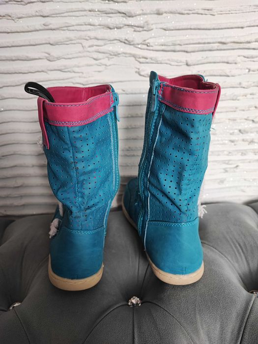 Buty wiosna dziewczynka ażurowe rozm.wkl.22cm