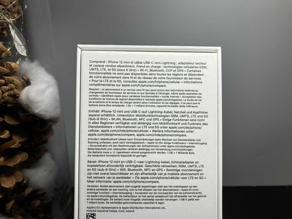 Iphone 12 mini 64gb Red Neverlock NEW Open Box