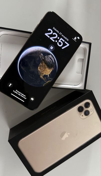 Iphone 11 pro kolor złoty