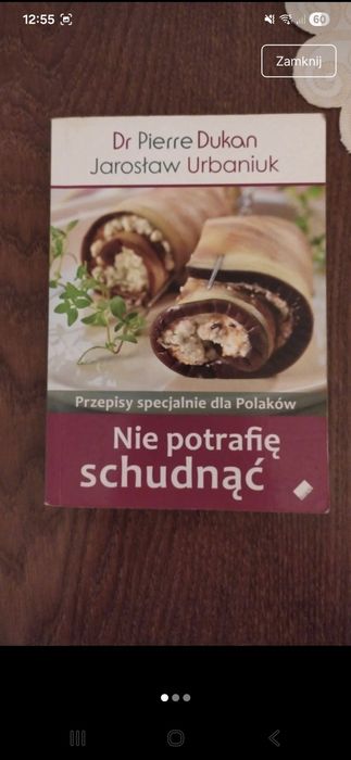Książka nie potrafię schudnąć