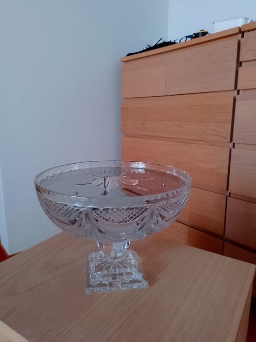 RARE Christal Champagne cave egg + 2 Christal glasses + 6 normal glasses