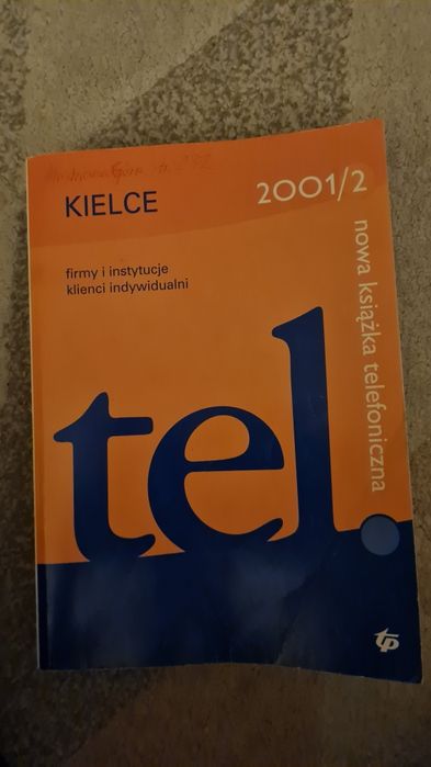 Książka telefoniczna Kielce