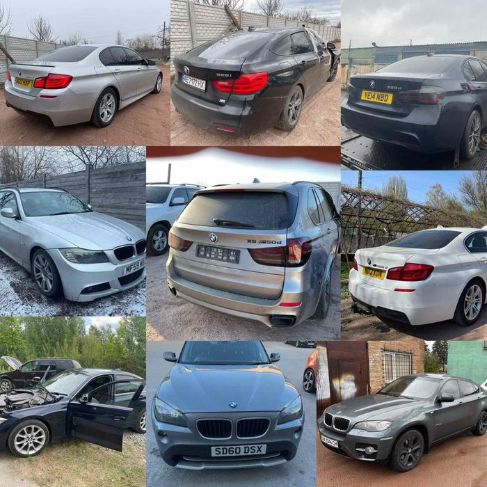 Двері передні задні ліві праві BMW F10, G30, F30,F15,E71 E90  двери