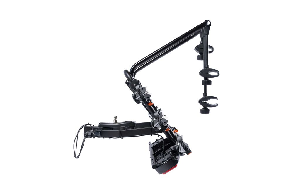 Bagażnik rowerowy platforma na hak Aguri Active Bike PRO 3 Silver uchylany na 3 rowery 13PIN