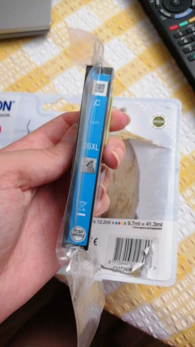 Tinteiros Epson Azul e Magenta