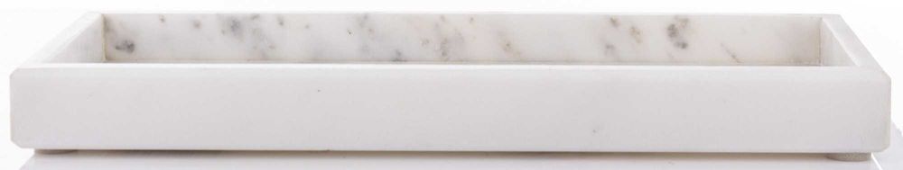 Taca dekoracyjna marmurowa 3x30x13 cm granit Patera ozdobna