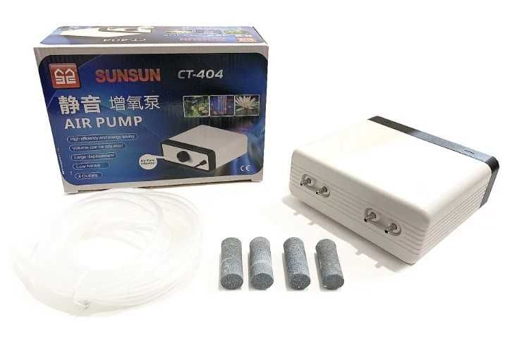 КОМПРЕСОРИ ДЛЯ АКВАРІУМА ТМ SUNSUN СТ-101, 201, 202, 402, 404 ОПТ/розд