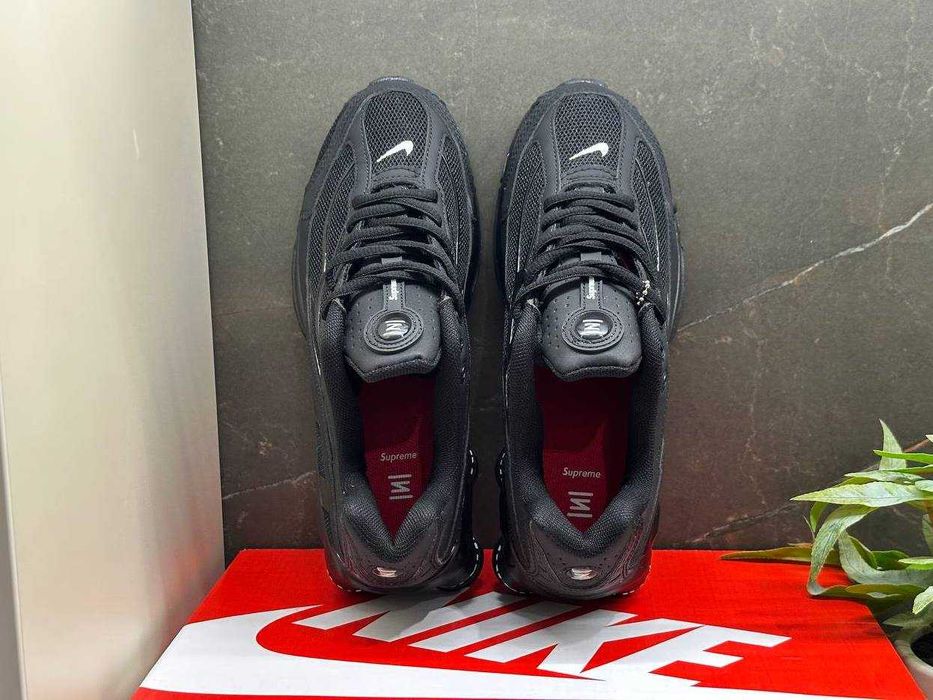 ТОП! 38-45р Nike Shox Ride 2 Supreme Black якість стильні пружини