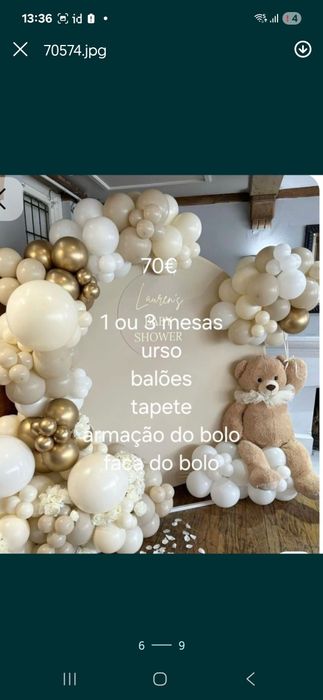 Decoração de festa