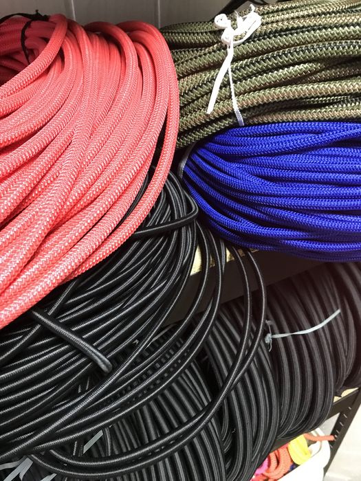 Борцовская резина жгут в тканевой оплетке в разных цветах 6.8.10.12 мм