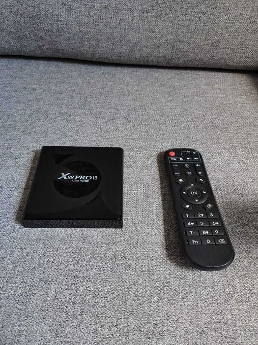 Dekoder Smart TV box X88pro 2/16GB, Wifi 6, Android 13, odtwarzacz HDD