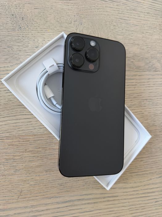 iPhone 14 Pro Max 128 GB Space Black | Polska dystrybucja | pudełko + kabel + Spigen