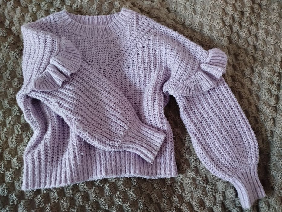Светр для дівчинки, дитячий светер, теплий дитячий світер