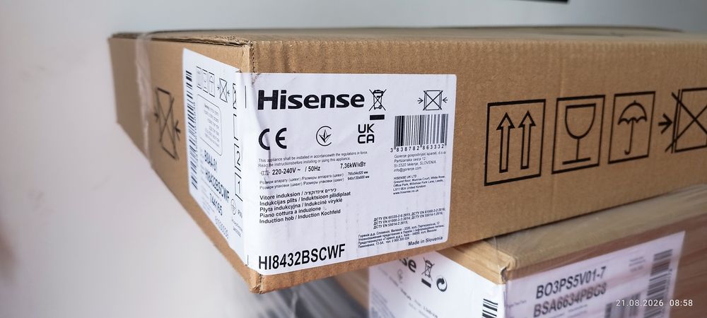 Płyta indukcyjna Hisense Hi8432BSCWF gwarancja