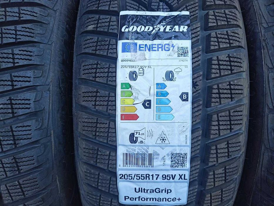 205/55R17 Goodyear UltraGrip Performance + komplet opon zima nr7448