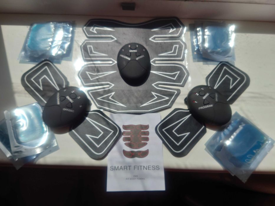 Фитнес-массажеры EMS Smart Fitness и Гелевые подушечки для EMS
