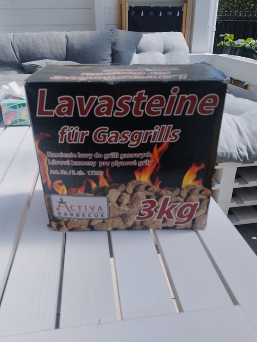 Kamienie ławy  do grilla gazowego