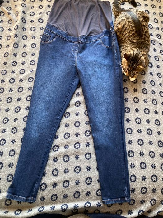 Spodnie ciążowe skinny rozm 44 * extra stan