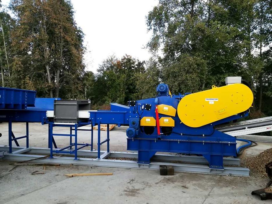 Stacjonarny rębak bębnowy Skorpion 650 EB/2 - "Teknamotor Sp. z o.o."