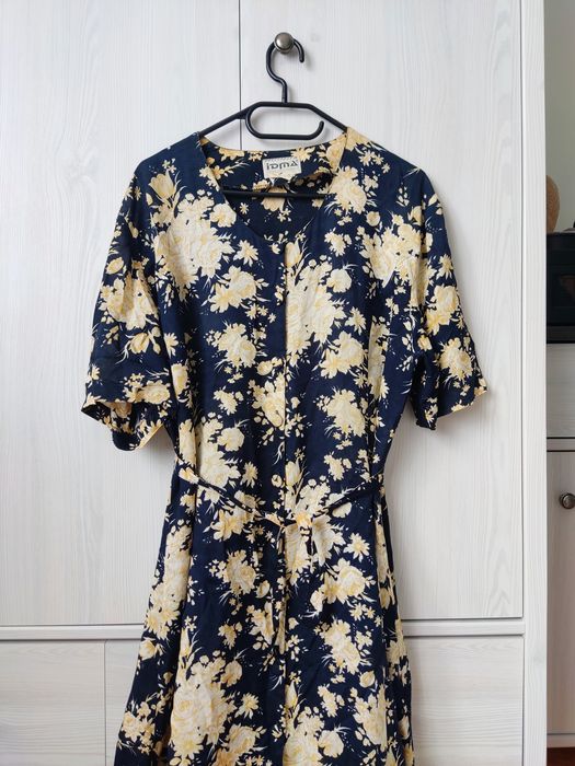 Długa sukienka plus size