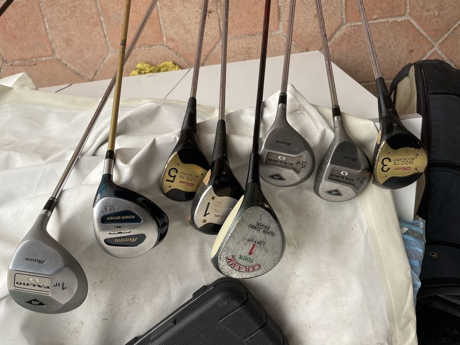 Tacos de golf mais bolsa