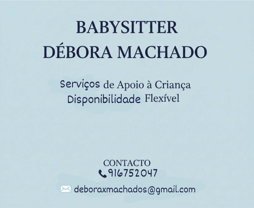 Ama, babysitter ,cuidadora, responsável