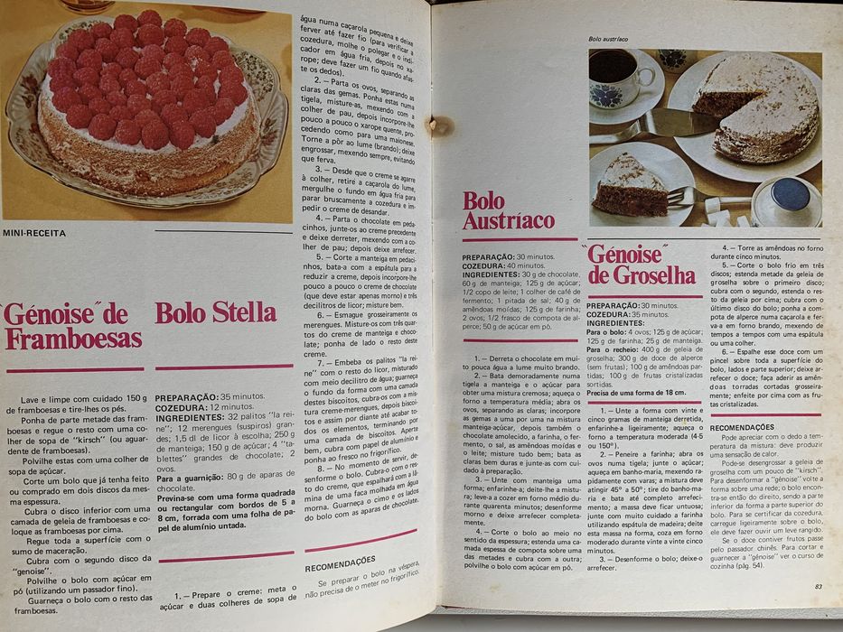 Culinária - Montra de Bolos