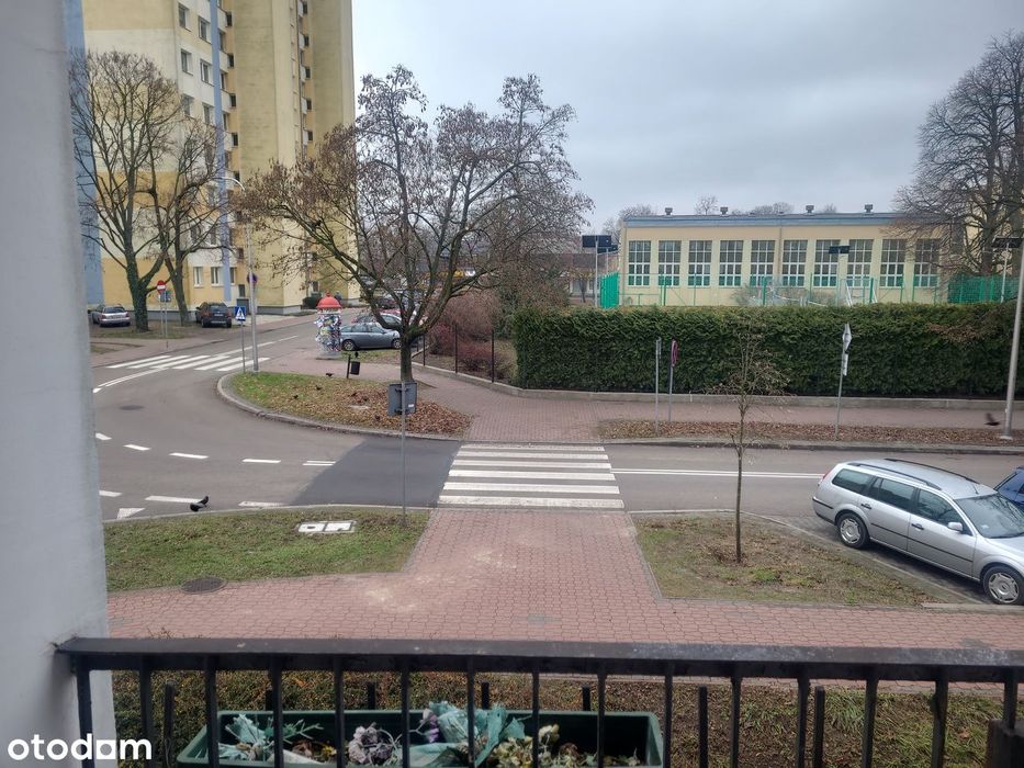 Mieszkanie, 2 pokoje, duży balkon, 1. piętro