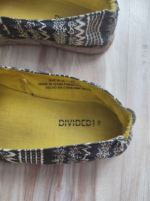 Espadryle H&M rozmiar 38