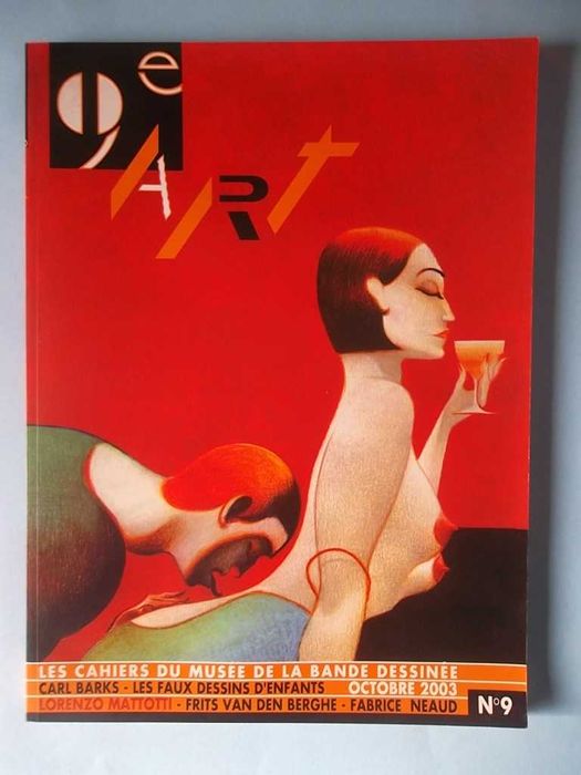 Revista de BD francesa 9e ART , 5 exemplares