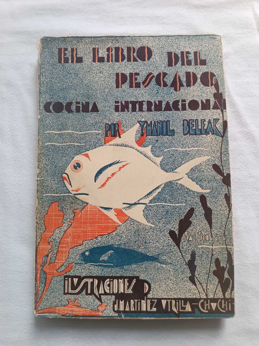 Livro de receitas em espanhol 1933