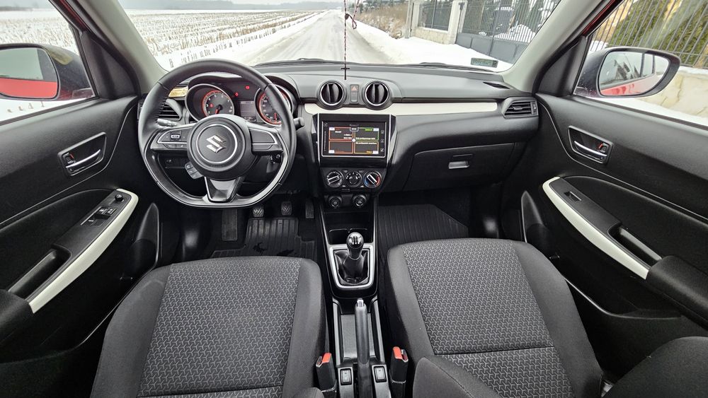 Suzuki Swift 2019r Salon Polska kamera Navigacja  pod. fotele 1 właści