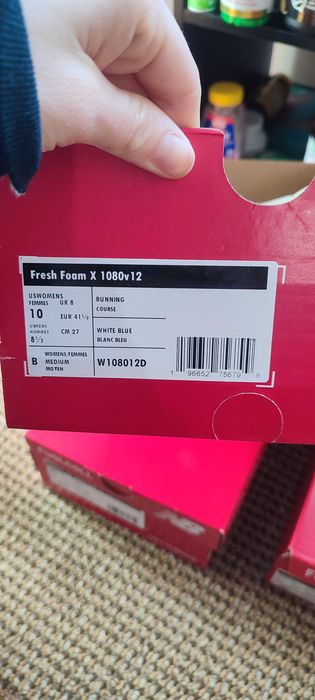 New Balance fresh foam X 1080 Sea Salt/Electric Indigo NEW