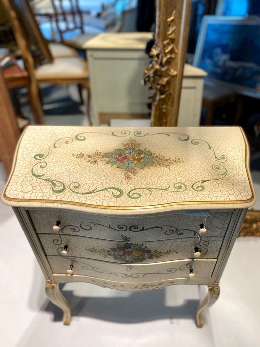 Drewniana Komoda recznie malowana