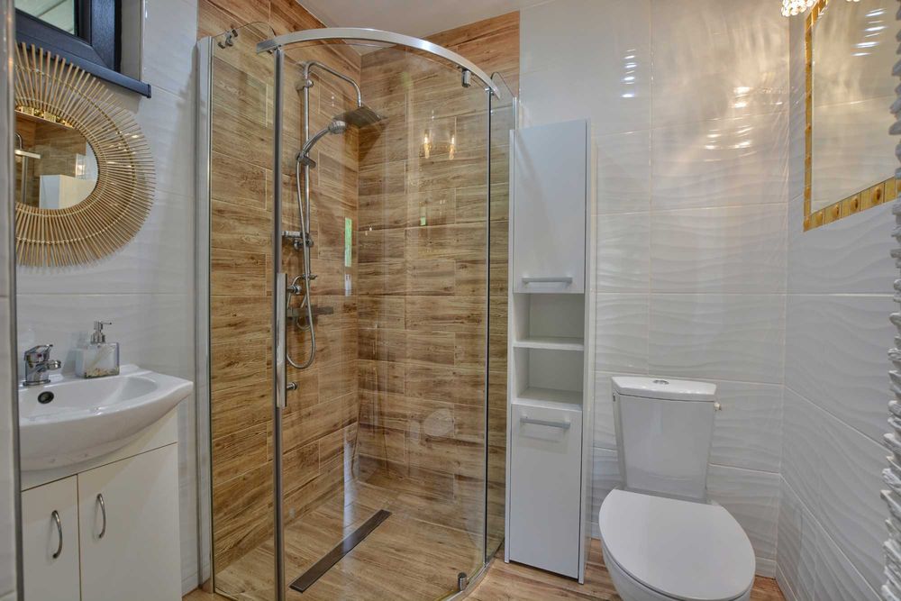 Domek w Bieszczadach całoroczny z kominkiem