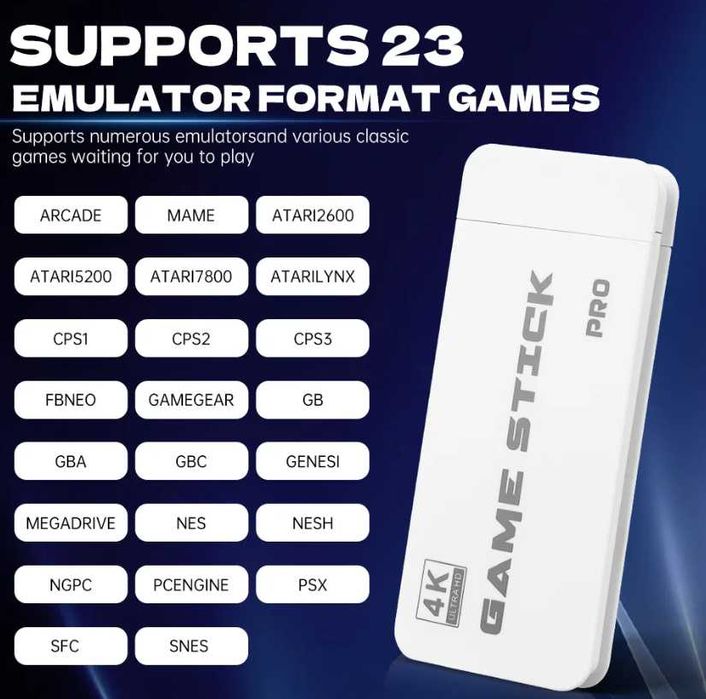 Consola retro 64g/20000 jogos