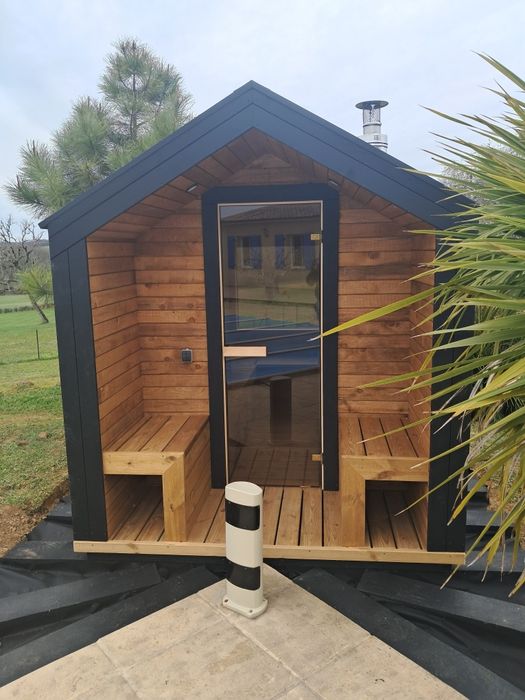 Sauna typu "Stodoła" ocieplona