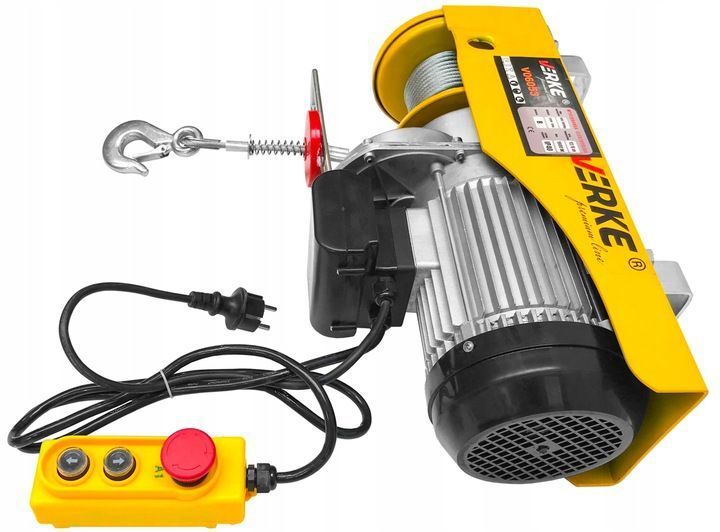 Тельфер лебедка таль електрическая VERKE 1000 kg електричний підйомник