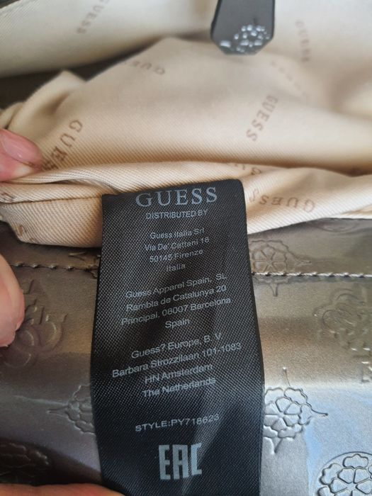 GUESS, oryginalna torebka damska do ręki / na ramie..