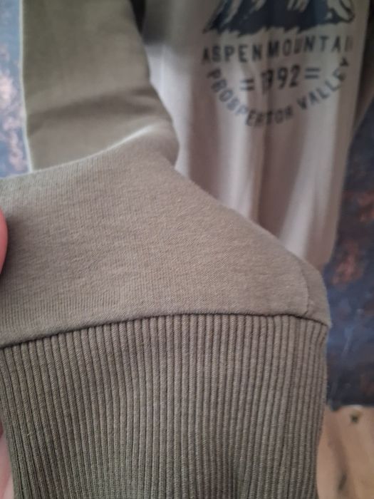 Wiosenna męska bluza bez kaptura rozmiar xl