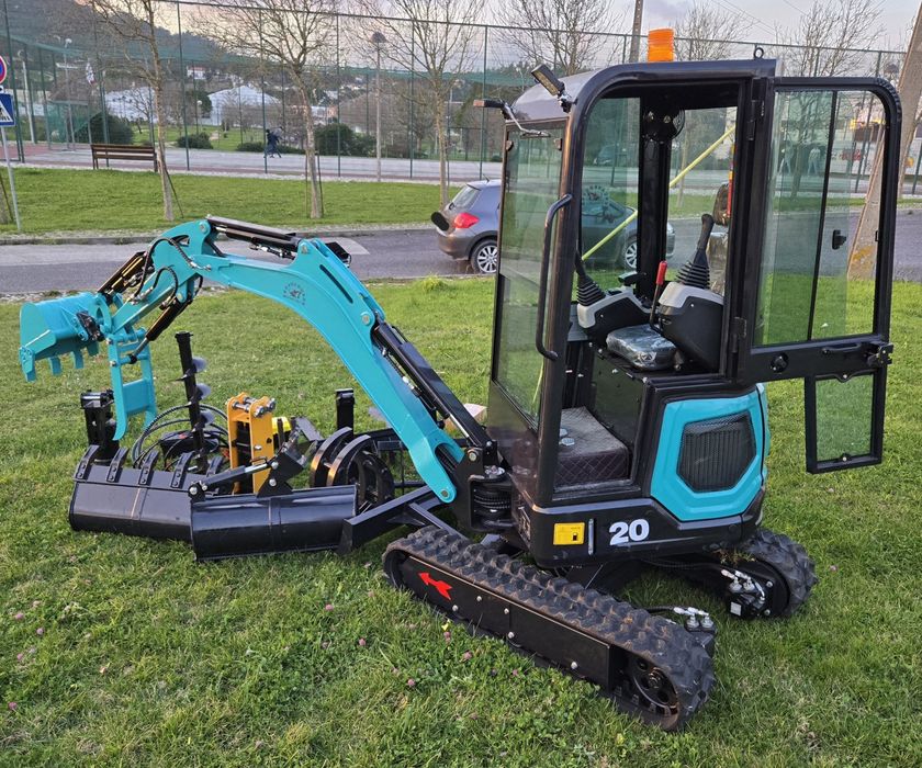 giratoria a gasóleo 2Ton com kit completo de acessórios