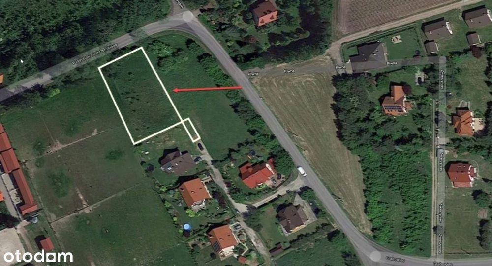 Sieborowice - blisko Kraków 1363 m² + 1/12 drogi - Widok 6