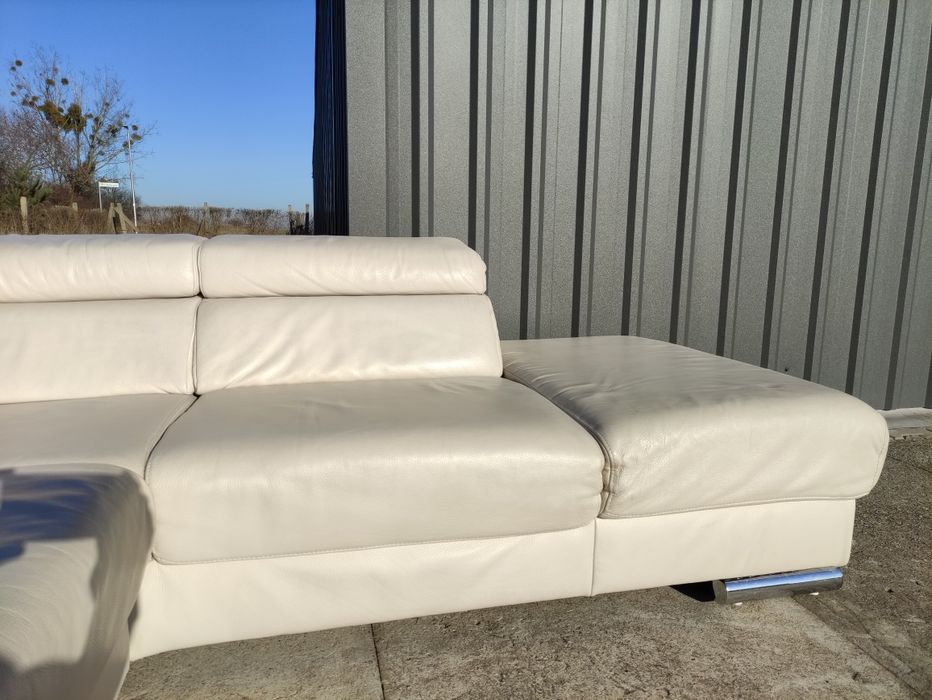 Skórzany narożnik/ rogówka/wypoczynek-skóra naturalna! Ewald Schillig